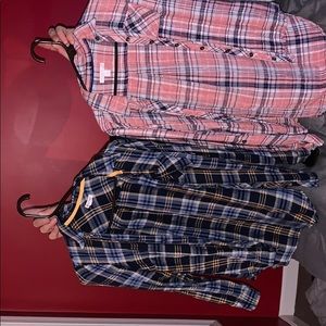 2 XS flannels !